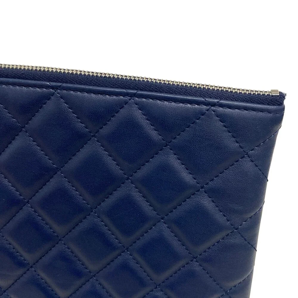Chanel Matelasse Clutch Bag